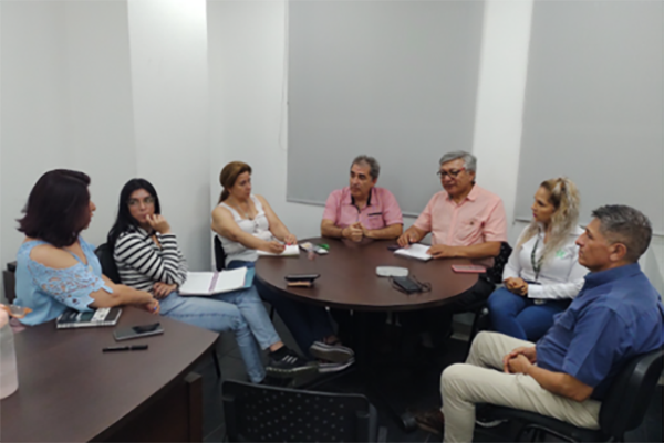 Representantes de diferentes instituciones de educación superior se suman a esta iniciativa para reducir las explosiones de polvo de carbón. Foto cortesía Facultad de Minas UNAL Medellín.