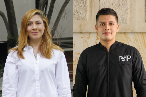 Ambos científicos son miembros del grupo de investigación Fenómenos de Superficie Michael Polanyi. Foto Facultad de Minas y Unimedios