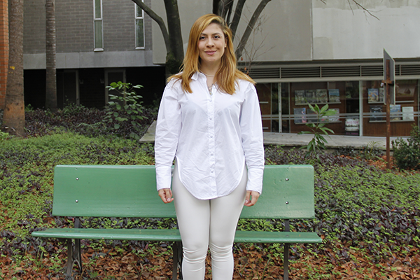 Karol Zapata Acosta es ingeniera biológica y doctora en Biotecnología. Foto Unimedios.