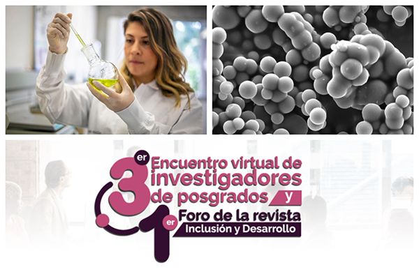 Karol fue la ganadora en el 3er Encuentro Virtual de Investigadores de Posgrados y Foro de la revista Inclusión y Desarrollo. Foto Facultad de Minas.