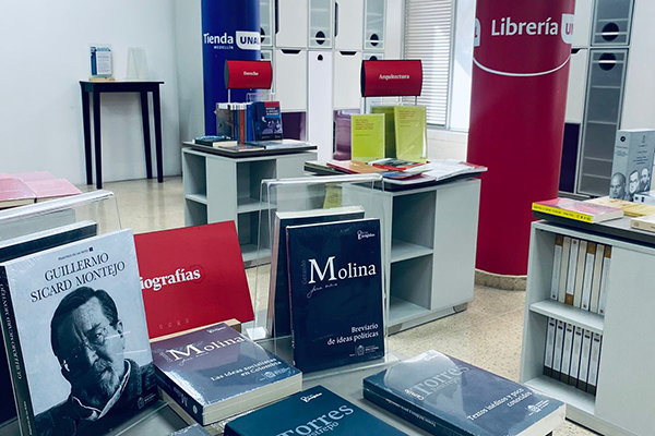 La Librería UNAL Medellín abrió sus puertas en agosto de 2024 y hoy se fortalece con promociones, descuentos y paquetes especiales para seguir participando en ferias del libro y recibir a más público en su espacio físico. Foto Librería UNAL Medellín