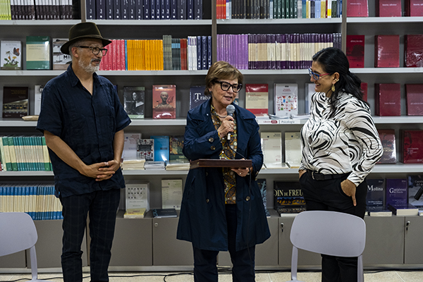 El bautizo se realizó el 18 de noviembre en el Ágora del Campus El Volador, lugar donde se encuentra la Librería. Foto Unimedios.