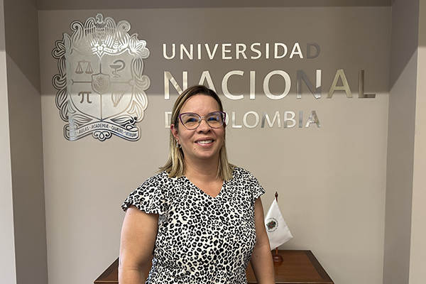Claudia Liliana Bedoya Castañeda es manizaleña y vive en Medellín hace 15 años. Foto de Unimedios.