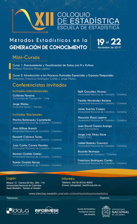 El Coloquio de Estadística contará con invitados nacionales e internacionales. Cortesía Francisco Javier Rodríguez Cortés.