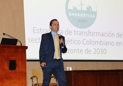 Jairo Espinosa, profesor de la Universidad Nacional de Colombia Sede Medellín y director científico de Energética.